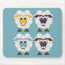 Sleep-Sheep - LONVIG by MINYMO mousepads by lonvig Sleep-Sheep - LONVIG by MINYMO mousepads