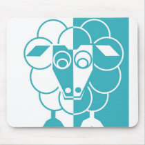 SLEEP-SHEEP - LONVIG by MINYMO mousepads by lonvig SLEEP-SHEEP - LONVIG by MINYMO mousepads