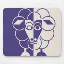 SLEEP-SHEEP - LONVIG by MINYMO Mouse Pad