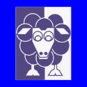 SLEEP-SHEEP - LONVIG by MINYMO postcards