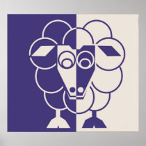 SLEEP-SHEEP - LONVIG by MINYMO Posters