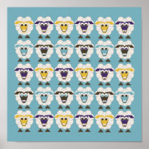 Sleep-Sheep - LONVIG by MINYMO Posters