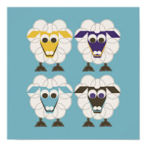 Sleep-Sheep - LONVIG by MINYMO posters by lonvig Sleep-Sheep - LONVIG by MINYMO posters