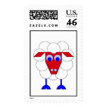 Sleep-Sheep Postage Stamps