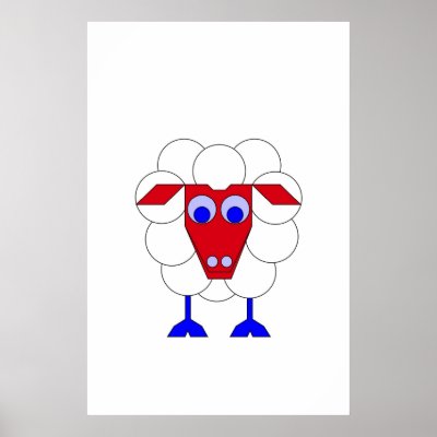 Sleep-Sheep  Poster by lonvig