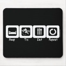 Sleep TrI Eat Repeat mousepads