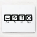 Sleep TrI Eat Repeat mousepads