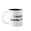 Sleep VS Sunrise mugs