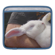 Sleep white Bunny Rabbit Sleeves For MacBook Air