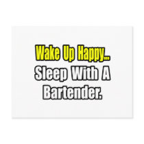 Sleep With a Bartender Post Cards
