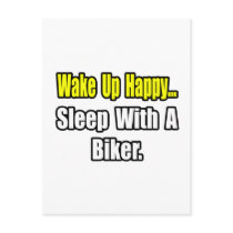 Sleep With a Biker Postcards
