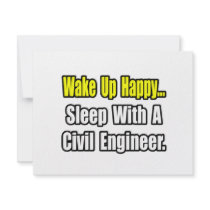 Sleep With A Civil Engineer Personalized Invite