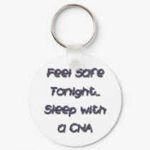 sleep with a CNA keychains