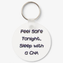 sleep with a CNA keychains