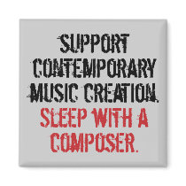 Sleep with a composer magnets