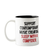Sleep with a composer mugs