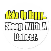 Sleep With a Dancer stickers by Dancer_Shirts Sleep With a Dancer stickers