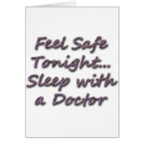 sleep with a doctor cards