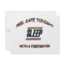 SLEEP WITH A FIREFIGHTER invitations by occupationalgifts SLEEP WITH A FIREFIGHTER invitations