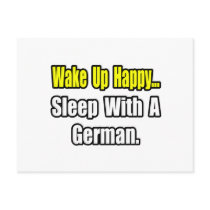 Sleep With a German Postcards