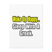 Sleep With a Greek Postcard