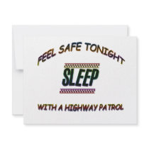 SLEEP WITH A HIGHWAY PARTOL INVITE