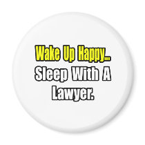 Sleep With a Lawyer Fridge Magnets