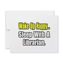 Sleep With a Librarian Custom Invite