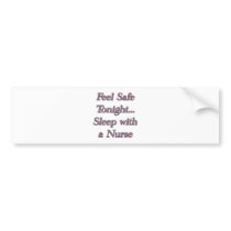 sleep with a nures bumper stickers by occupationalgifts sleep with a nures bumper stickers