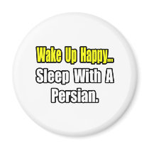 Sleep With a Persian Refrigerator Magnets