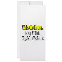 Sleep With A Physician Assistant Rack Cards