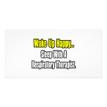 Sleep With A Respiratory Therapist Photo Greeting Card