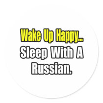 Sleep With a Russian stickers