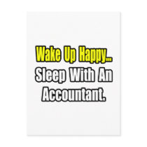 Sleep With An Accountant postcards