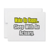 Sleep With an Actuary invitations