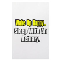 Sleep With an Actuary stationery