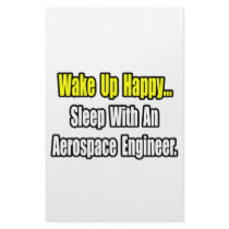 Sleep With An Aerospace Engineer Stationery
