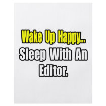 Sleep With an Editor flyers