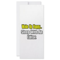 Sleep With an Editor Custom Rack Cards