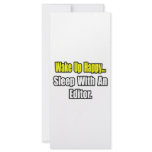 Sleep With an Editor rack cards