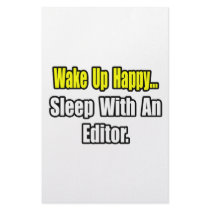 Sleep With an Editor Stationery