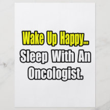 Sleep With an Oncologist Personalized Flyer