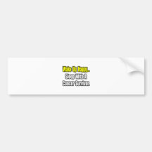 Sleep With Cancer Survivor Bumper Sticker