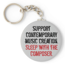Sleep with the Composer keychains