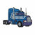 blue, patch, gray, truck, wheels, tires, semi,