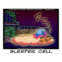 Sleeper Cell Funny Collectible Art Canvas Prints posters