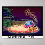 Sleeper Cell Funny Collectible Art Posters posters