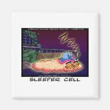 Sleeper Cell Funny Gifts Tees &  Collectibles Magnets