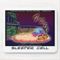 Sleeper Cell Funny Gifts Tees &  Collectibles Mouse Pad