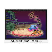 Sleeper Cell Funny Gifts Tees &  Collectibles Post Cards